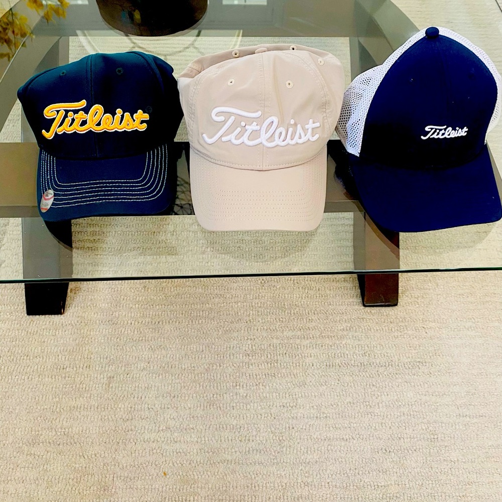 3 Titleist  Men's   Hats
